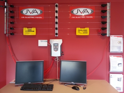 JVA Product stand